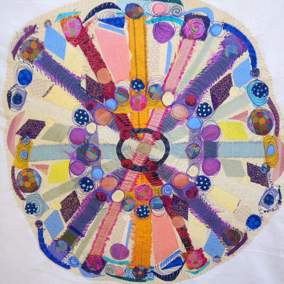 Imagination our nation mandala by Jane Barry