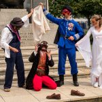 The Complete Commedia Company perform the Bata story
