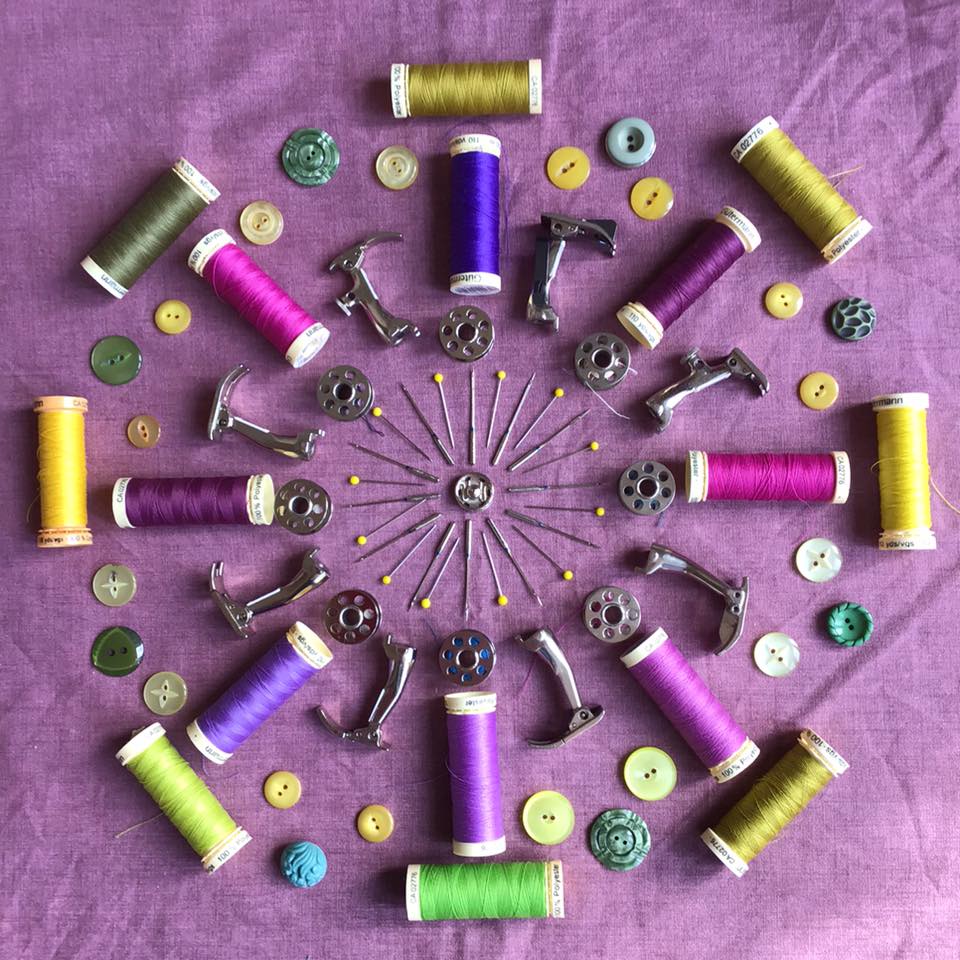 Imagination our nation mandala by Margaret Hall