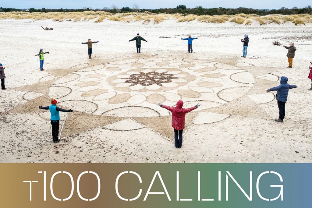 T100 Calling 2020 beach mandala