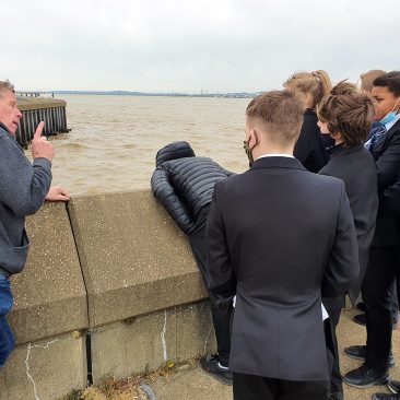 Students from Gateway Academy visit Tilbury Cruise Terminal