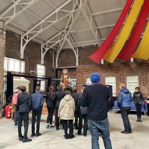 Students from Gateway Academy visit Tilbury Cruise Terminal