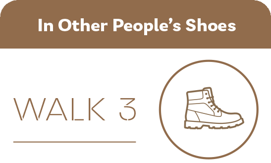 Walk 3 In Other People's Shoes